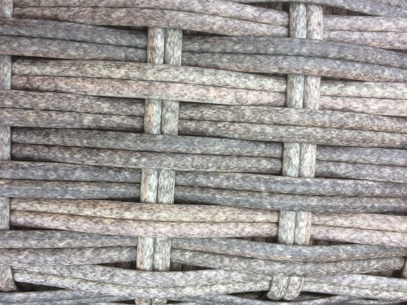 Burbage 6 Seater Round Reclining Dining Set in Cappuccino Rattan