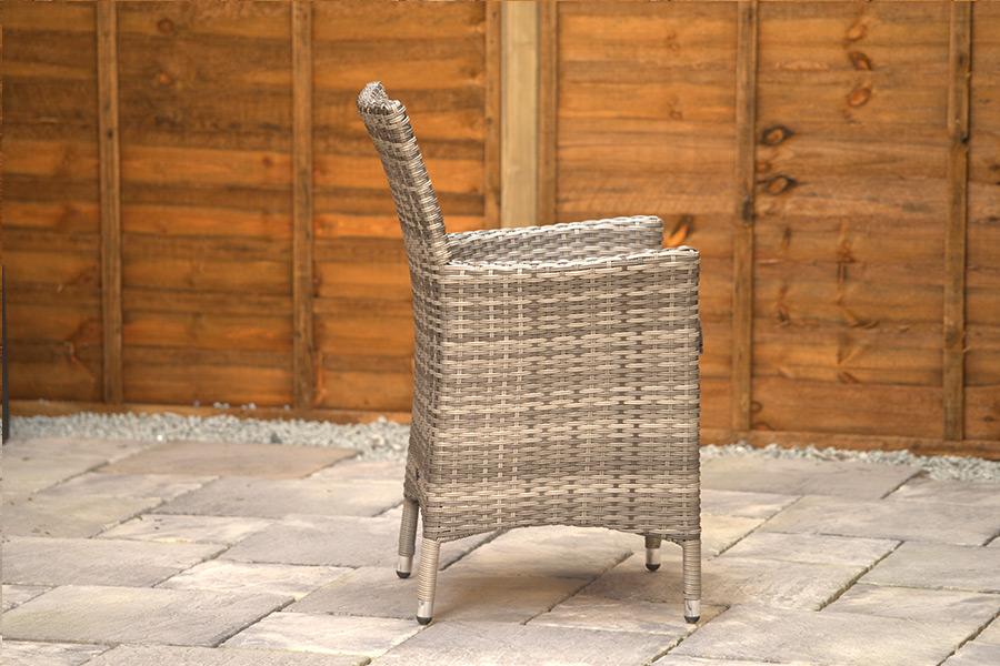Sapcote Companion Set in Grey Rattan