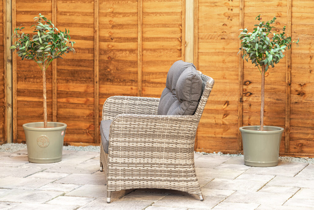 Sapcote Sofa Lounge Set in Grey Rattan