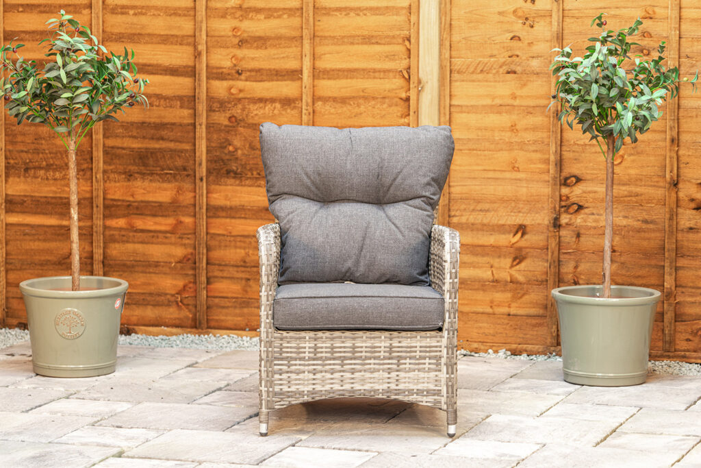 Sapcote Sofa Lounge Set in Grey Rattan