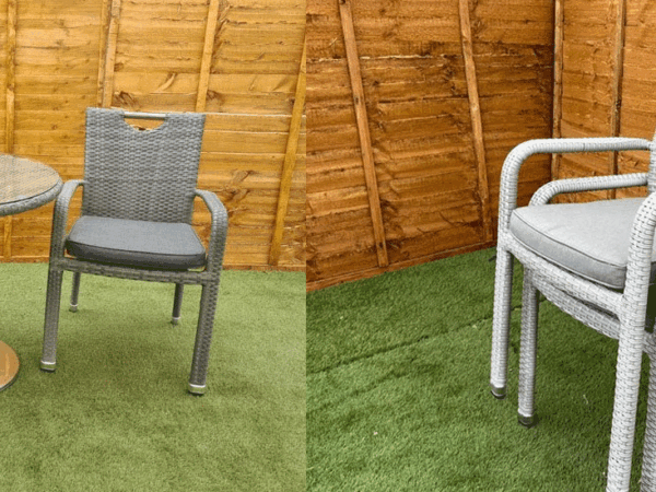 Weatherproof Aluminium Rattan Garden Set